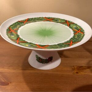 Noel By Shafford Christmas Cake Plate Stand